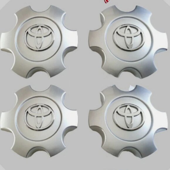 T69440 Set Of 4 Silver Tundra 2003-2007 Sequoia Wheel Center Hub Caps 56069440 - Picture 3 of 15